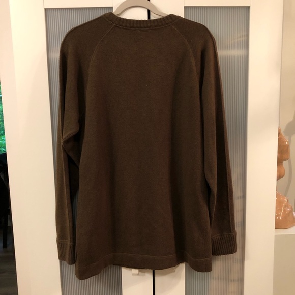 The North Face Brown Crewneck Sweater Medium - Picture 6 of 6